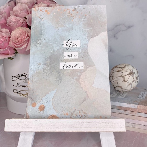 trumpets will sound Other - YOU ARE LOVED Inspirational Christian notebook / home decor, Bible study gifts